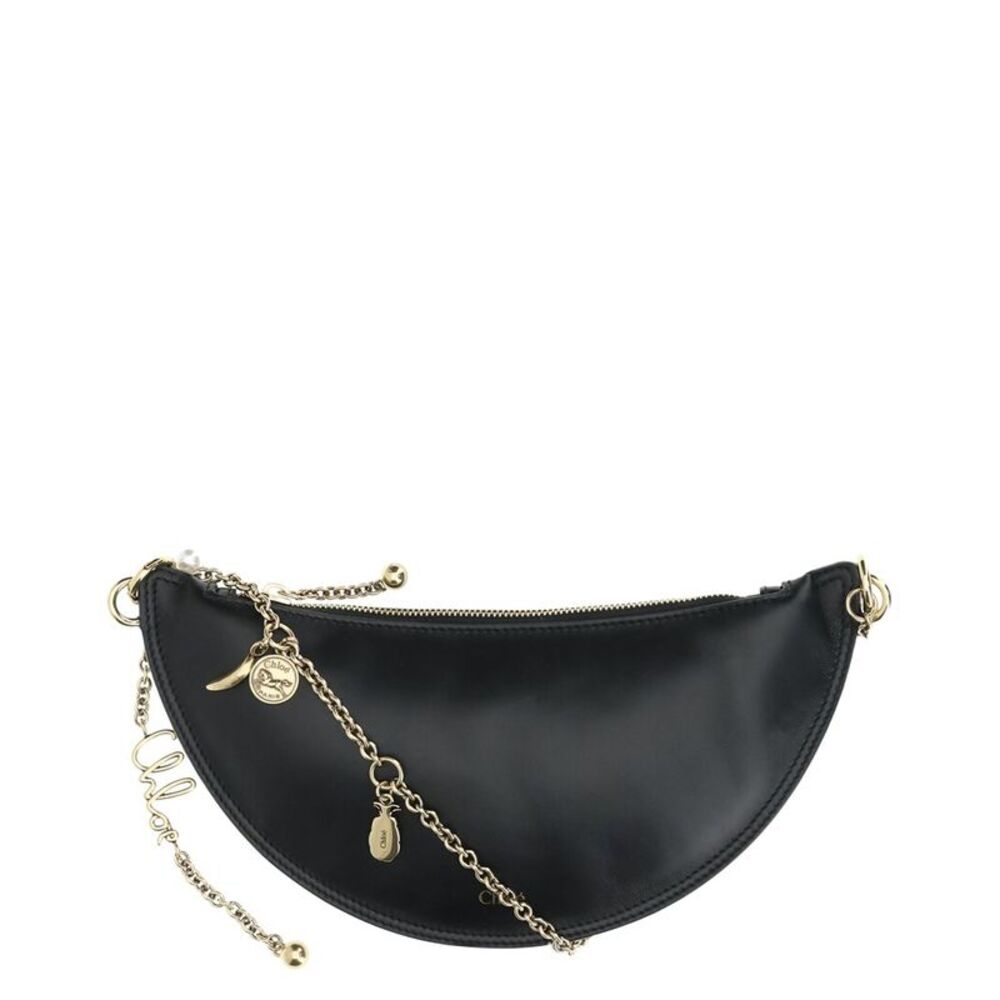 Chloé Icons Leather Shoulder Bag, Black